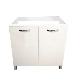 Cucina- Mobile sottolavello 2 ante bianco - soft - 80 cm