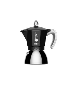 Piccoli Elettrodomestici- Moka elettrica nera ad induzione bialetti, 4 tazze