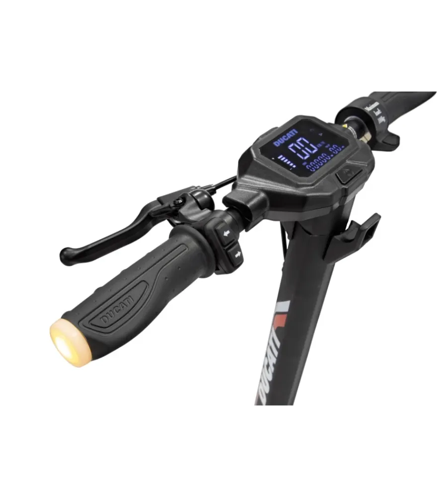 Monopattini|Monopattino elettrico "e-scooter pro-ii plus" con motore brushless 350 w, frecce direzionali e bluetooth - ducati