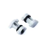 Sistemi Di Fissaggio|Morsetto per cavi "block fix" in nylon bianco 4 pz.