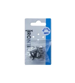 Hot Morsetto simplex per funi ø 4 mm. in acciaio inox a4 - aisi 316 - 4 pz. Sistemi Di Fissaggio
