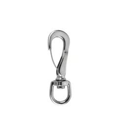 Sistemi Di Fissaggio|Moschettone con anello girevole - 90 mm.