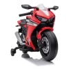 Giochi E Casette Bimbo- Moto per bambini elettrica a batteria 12 volt, colore rosso - honda