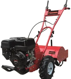 Motozappe Ed Elettrozappe-Sandrigarden Motocoltivatore a scoppio semovente "sg-mc 65" con fresa in acciaio e larghezza taglio 50 cm, 212 cc