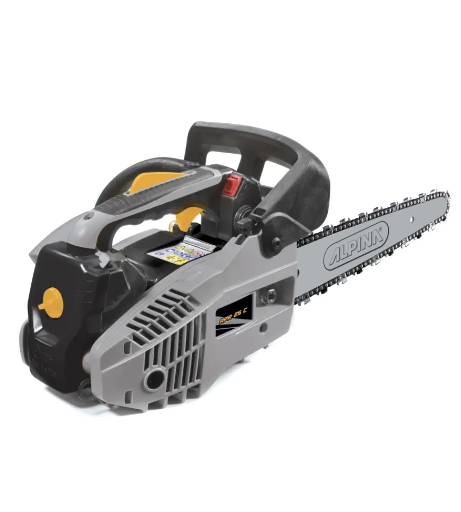 Motoseghe Ed Elettroseghe|Motosega a scoppio alpina "carving apr25c" barra 25 cm 2t 25,4 cc