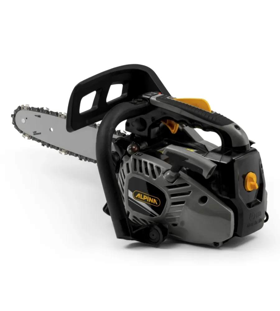 Motoseghe Ed Elettroseghe- Motosega a scoppio alpina "apr26" barra 25 cm 2t 25,4 cc