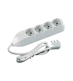 Outlet Multipresa poker 4 prese 2p+t 16a 3680d - Multiprese Ed Adattatori