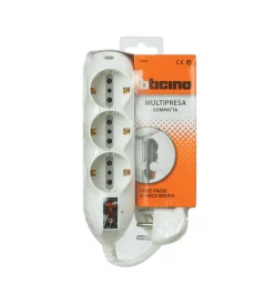 Multiprese Ed Adattatori-Bticino Multipresa slot6 6+3 prese spina16a int/salvafulmine griglia - .