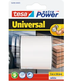 Nastri Vari-Tesa Nastro adesivo "extra power" colore bianco, 5 mt x 50 mm -