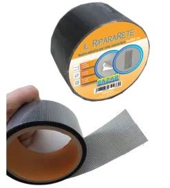 Tessile D'Arredo- Nastro adesivo per riparazione reti in fibra di vetro 50 mm x 2 mt