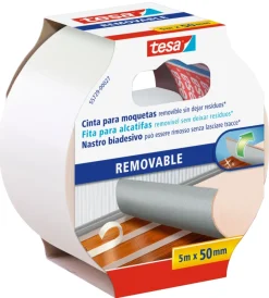 Nastri Vari-Tesa Nastro biadesivo per pavimenti, 50 mm x 5 mt -