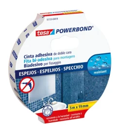 Nastri Vari-Tesa Nastro biadesivo per specchi "powerbond", 19 mm x 5 mt -