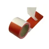 Segnaletica- Nastro segnaletico bianco/rosso 80 mm. x 250 mt.