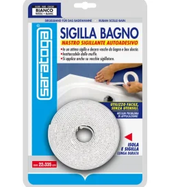 Clearance Nastro sigillante autoadesivo per bagni. Siliconi E Sigillanti