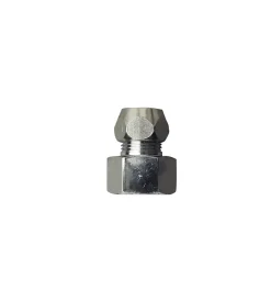 Tubi E Raccordi|Niples femmina per attacchino 1/2" - 3/8" x 10 mm.