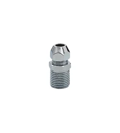 Idro-Bric Tubi E Raccordi|Nipple rame cromato compl. per cannuccia 1/2x12