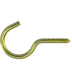 Sistemi Di Fissaggio|Occhioli aperti per legno ottone 2,0x20 mm. - 10 pz.