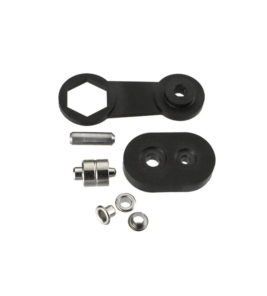 Sistemi Di Fissaggio- Occhioli ottone nichelato 4 mm. - ottone nichelato - 100 pz.