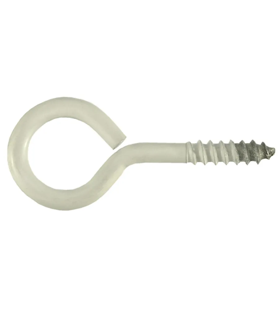 Sistemi Di Fissaggio- Occhioli per legno plastificati 3,8x25x12 mm. - 5 pz.