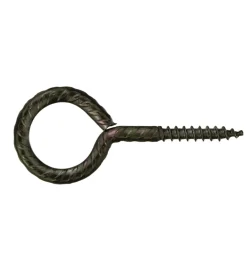 Sistemi Di Fissaggio|Occhioli rustici per legno 4,0x40x20 mm. - 2 pz.