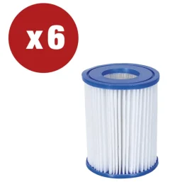 Sale Offerta 6 pezzi filtro a cartuccia i per pompe da 1.249 lt/ora - cod. 58093 Piscine