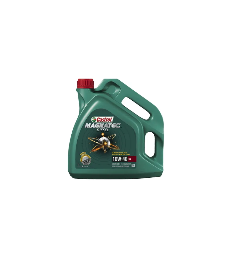 Oli E Lubrificanti- Olio castrol magnatec diesel 10w-40 b4 4lt