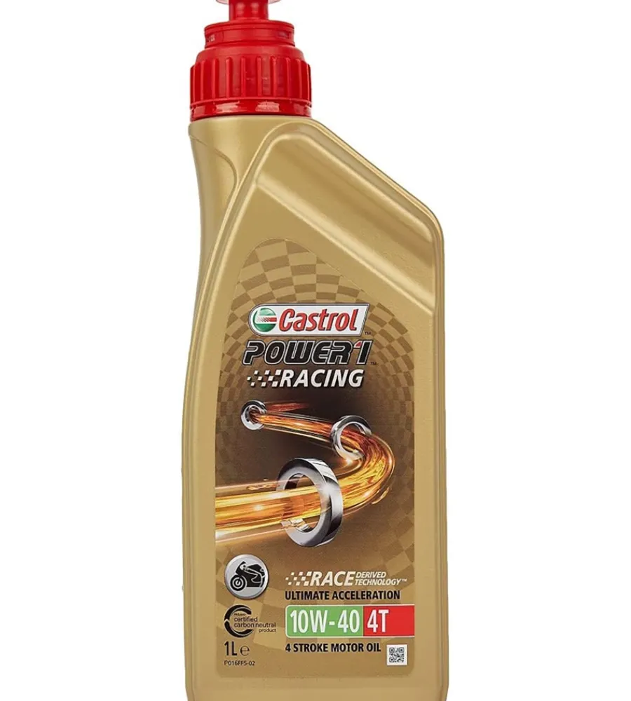 Moto- Olio castrol power 1 racing 4t 10w-40 1l