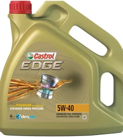 Castrol Oli E Lubrificanti|Olio lubrificante per motore auto edge 5w40 titanium fst 4l