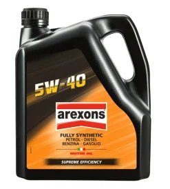 Oli E Lubrificanti- Olio motore arexons "5w40", 4 litri