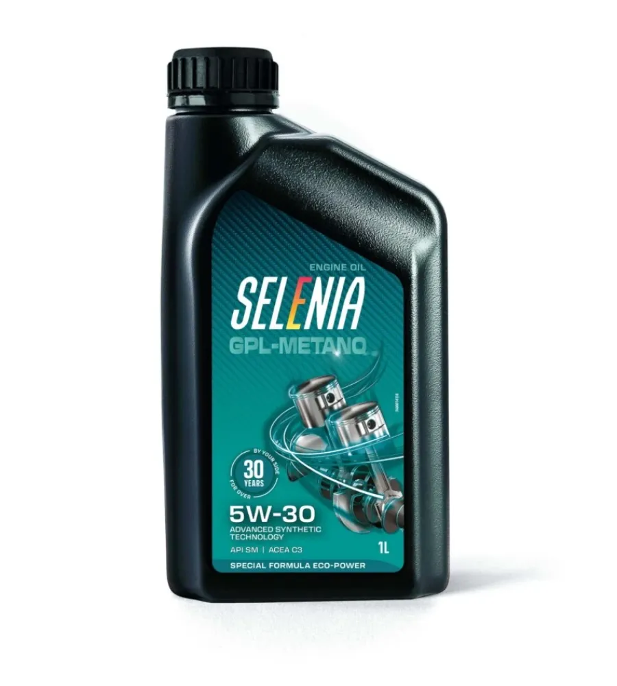 Oli E Lubrificanti- Olio motore gpl metano 5w-30 selenia 1 lt