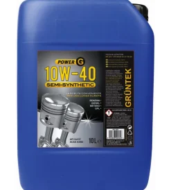 Oli E Lubrificanti- Olio power-g semi-sintetico 10l 10w40 per motori diesel e gpl