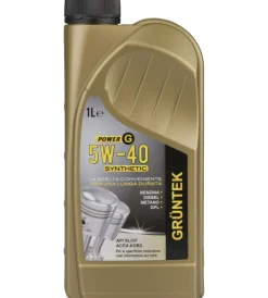 Oli E Lubrificanti- Olio power-g sintetico 1l 5w40 per motori diesel benzina gpl
