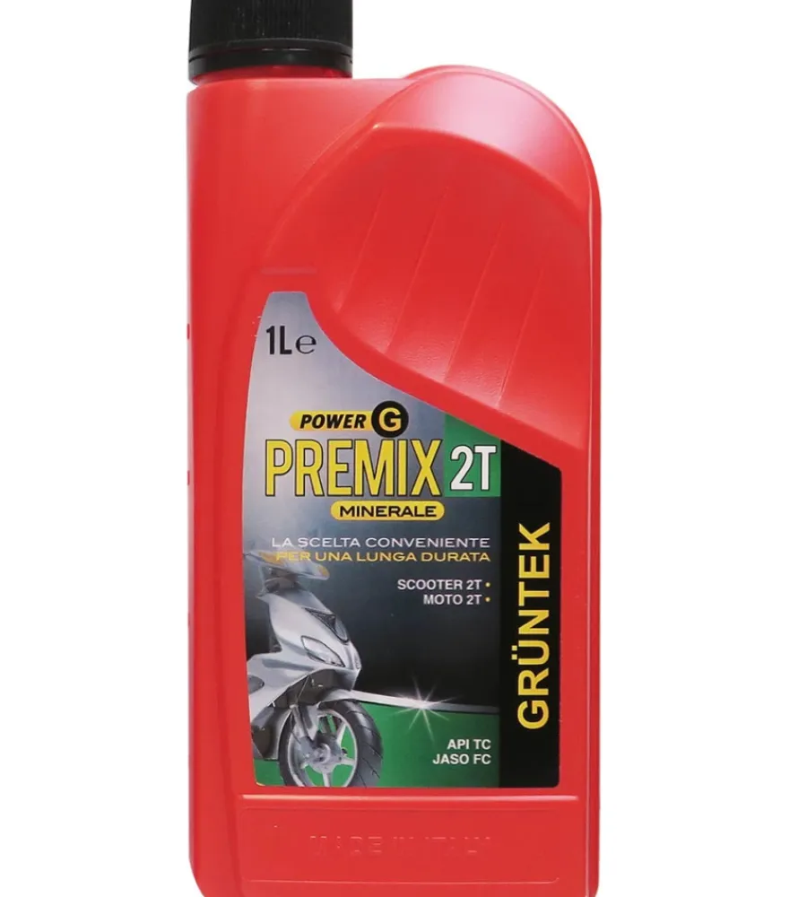 Moto- Olio premix lubrificante minerale 1l 2t moto e scooter