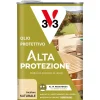 Oli E Detergenti Legno-V33 Olio protettivo per mobili da giardino incolore, 500 ml