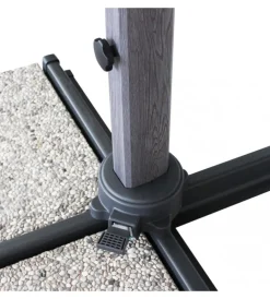 Clearance Ombrellone da giardino a braccio laterale elica garden 