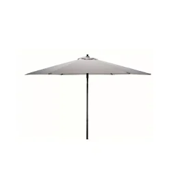 Coperture Per Esterno E Accessori|Ombrellone da giardino rettangolare essenza push up in poliestere grigio 2x3 mt