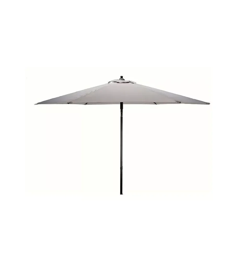 Coperture Per Esterno E Accessori|Ombrellone da giardino rettangolare essenza push up in poliestere grigio 2x3 mt