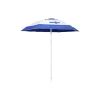 Campeggio-Brunner Ombrellone da spiaggia "onda parsol" in poliestere bianco e blu, diametro 200 cm