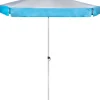 Campeggio-Brunner Ombrellone da spiaggia "solado" in alluminio e poliestere azzurro diametro 200 cm