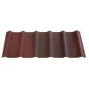 Tegole Ed Accessori-Onduline - tegola onduvilla - rosso sfumato 3d 2.17mq