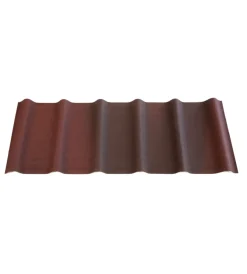 Tegole Ed Accessori-Onduline - tegola onduvilla - rosso sfumato 3d 2.17mq