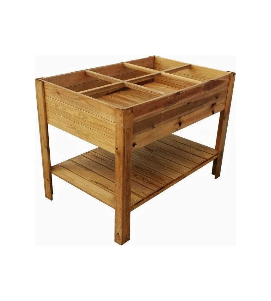 Coltivazione E Cura- Orto da esterno in legno apple medium, 120x80 cm