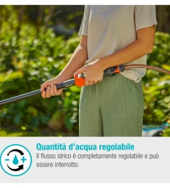 Online Outlet - usato per prova - set manico per pulizia gardena