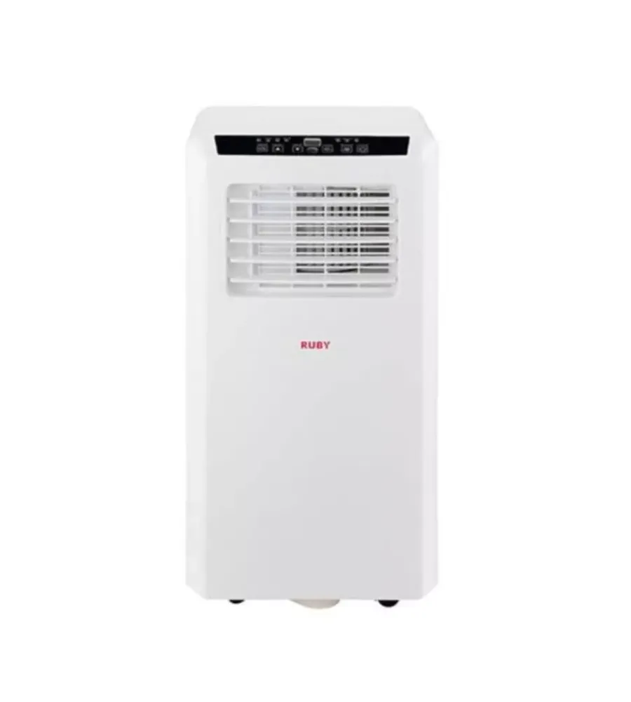 Hot Outlet - usato per prova - condizionatore portatile caldo freddo con telecomando tecno air system "afc-9001" 2 velocità 2600 w Outlet Casa