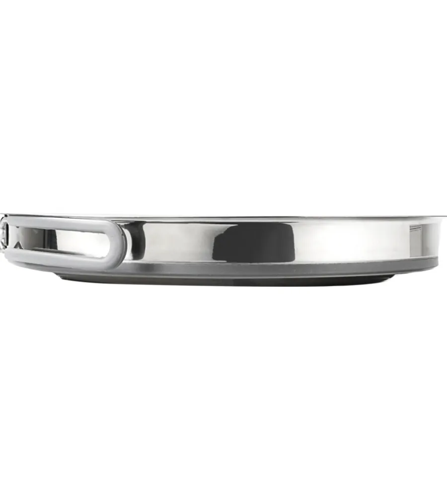 Brunner Campeggio|Padella da campeggio collassabile "volcano fold-away" ø24 cm in plastica e acciaio inox