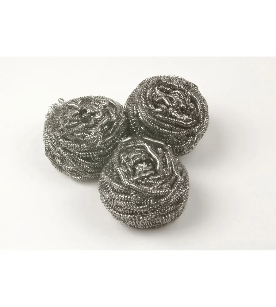 Attrezzi Per La Pulizia- Paglietta lucida pentole 3 pz.