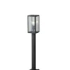 Illuminazione Per Esterno- Paletto con lanterna "mirage" in metallo nero 60w, h86 cm