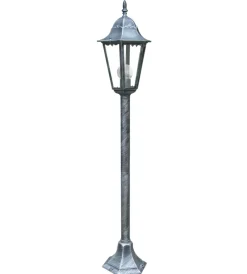Illuminazione Per Esterno- Paletto "firenze" in alluminio nero 60w, h104 cm