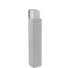 Illuminazione Per Esterno- Paletto led "nismo" alluminio bianco 560lm, h60 cm
