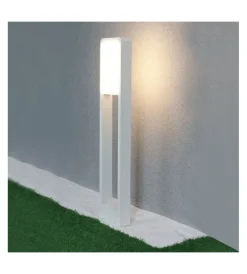 Illuminazione Per Esterno- Paletto led per esterno bianco 6400k, 10w